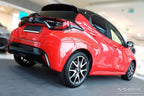 Tröskelskydd Special Edition Toyota C-Hr II crossover 2023–2025, facelift 2025+ m.fl. – Svart | AVISA - Carlevel AB - Tröskelskydd