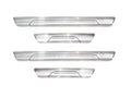 Tröskelskydd Special Edition Volkswagen Touareg III 2018–2023 facelift 2023+ – Silver satin (2/22236) | AVISA - Carlevel AB - Tröskelskydd