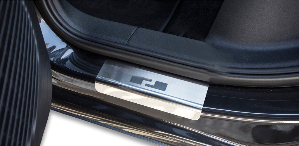 Tröskelskydd till Volkswagen ID.3 2019+ – Rostfritt stål - Carlevel AB - Fordon och delar > Fordonsdelar > Karossdelar