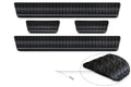 Tröskelskydd Toyota Aygo X 2022–2025, facelift 2025+/ Toyota Aygo X hybrid 2026+ – Svart | AVISA - Carlevel AB - Tröskelskydd