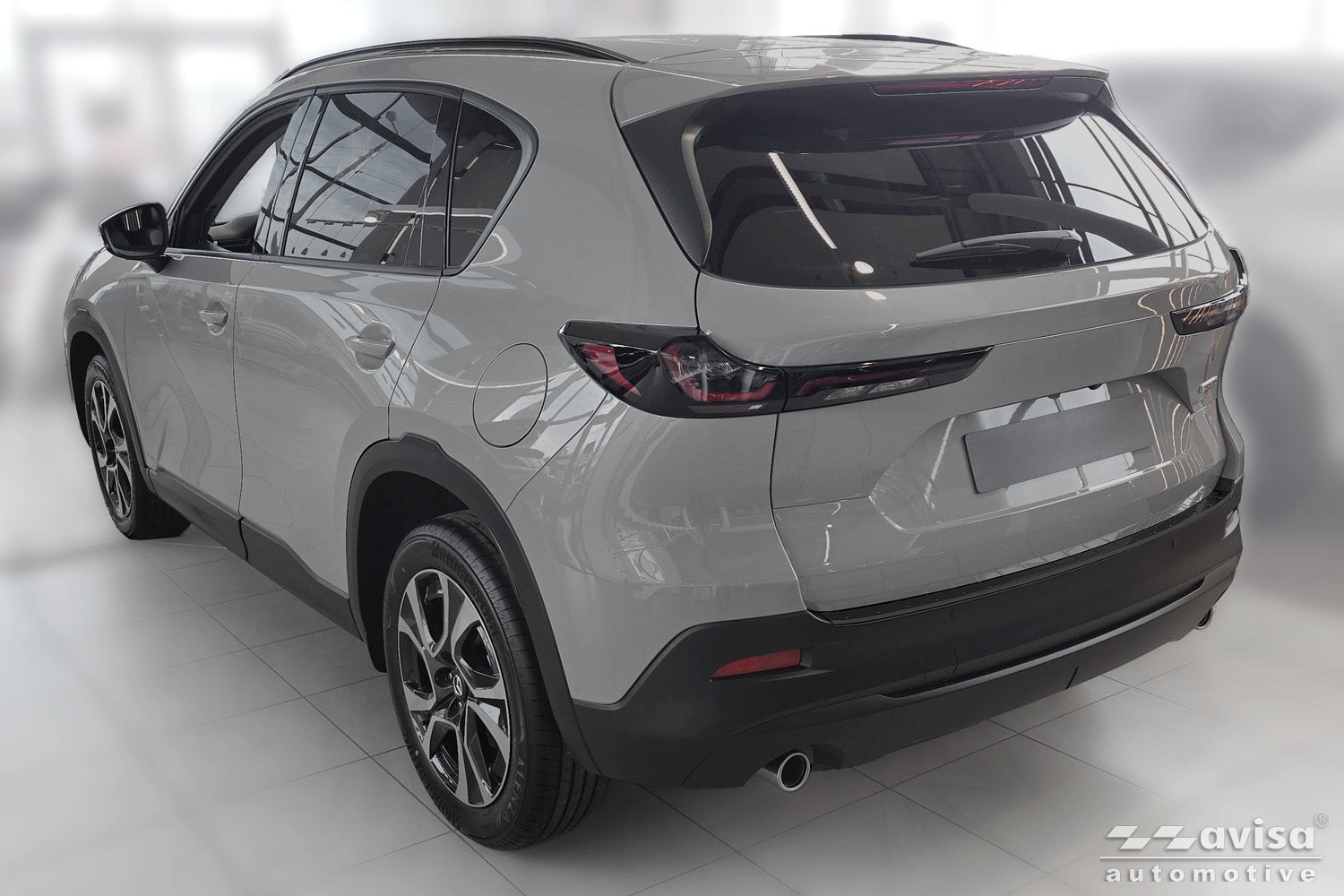 Tröskelskydd Lines Mazda CX-5 III 2025+ – Silver satin | AVISA – bild 7